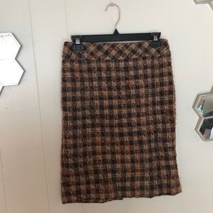 LOFT Wool Skirt